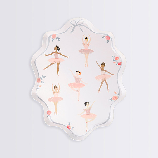 [޸޸] Ballerina Plates (x 8) -ME222948