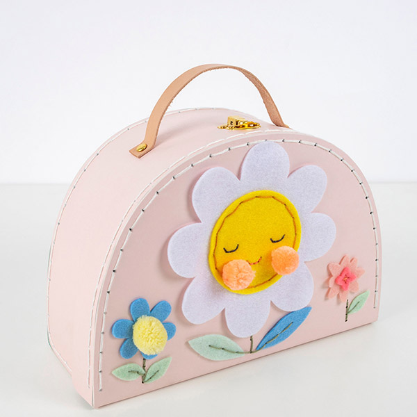 [޸޸] Flower Embroidery Suitcase Kit Ʈ̽-ME222084