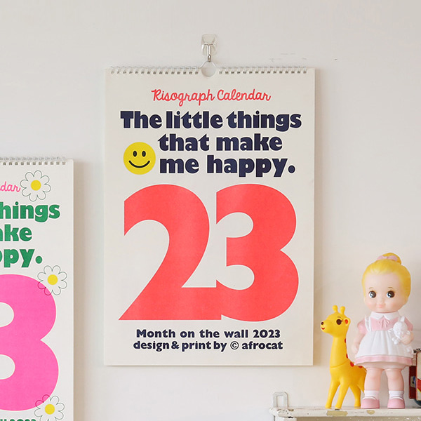[Ĺ]2023 ұ׶ Ķ ս´ ޷ Month on the wall-AP23ENCAL0002SMI