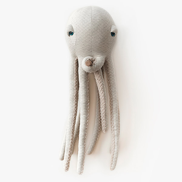 [빅스터프드] Big Albino Octopus 인형-BS00KNDOL0007ABN