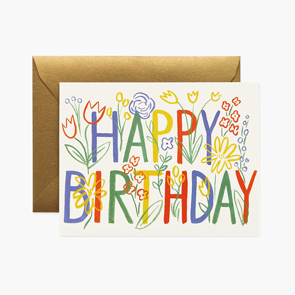 [] BRUSHSTROKE BIRTHDAY ī-RP00ANCAD0151NON