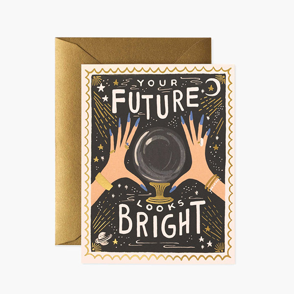 [라이플페이퍼] YOUR FUTURE LOOKS BRIGHT 카드-RP00ANCAD5493NON