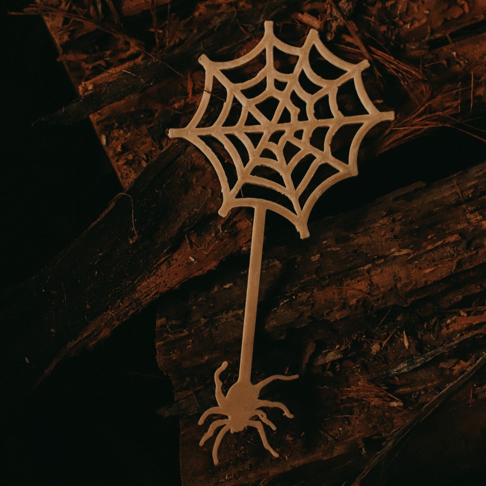 [ŲũƮ]Halloween Spider Web Eco Bubble Wand