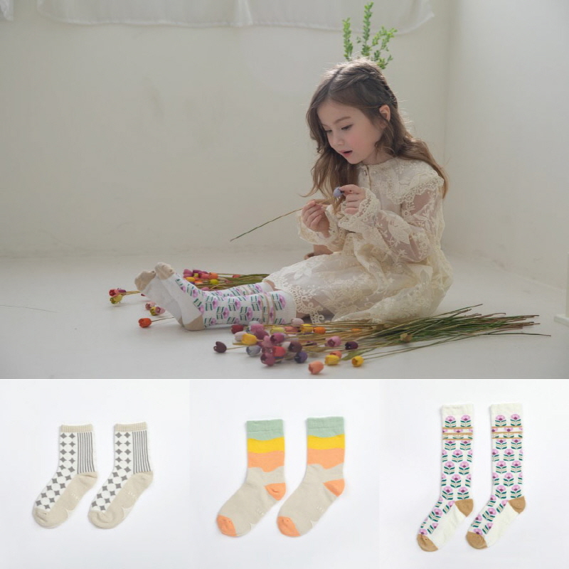 판매X[릴라허스트]Best combination_1 (3켤레 1set) 양말 socks