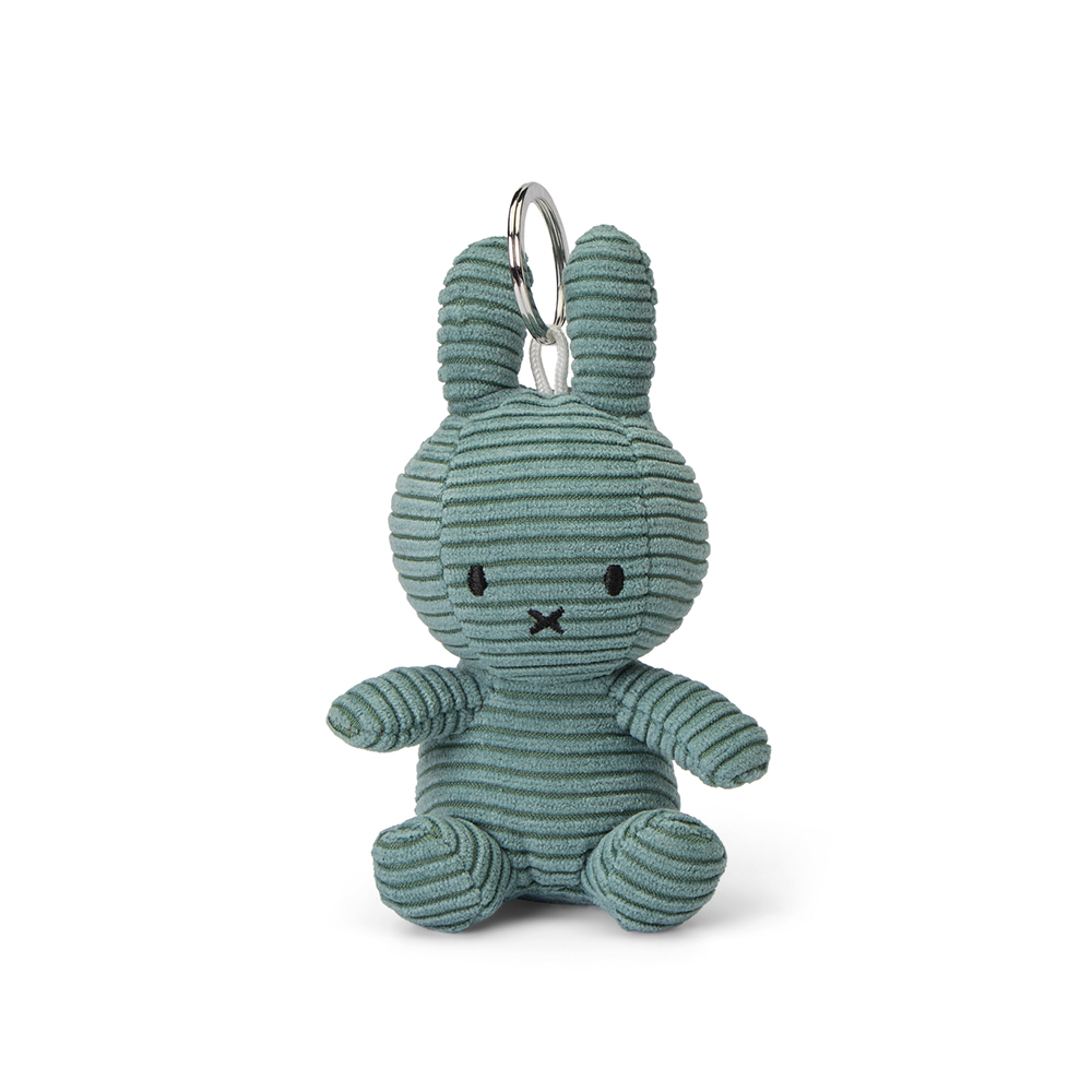 []Miffy Keychain Corduroy Green_ڵ  Ű ׸-10cm