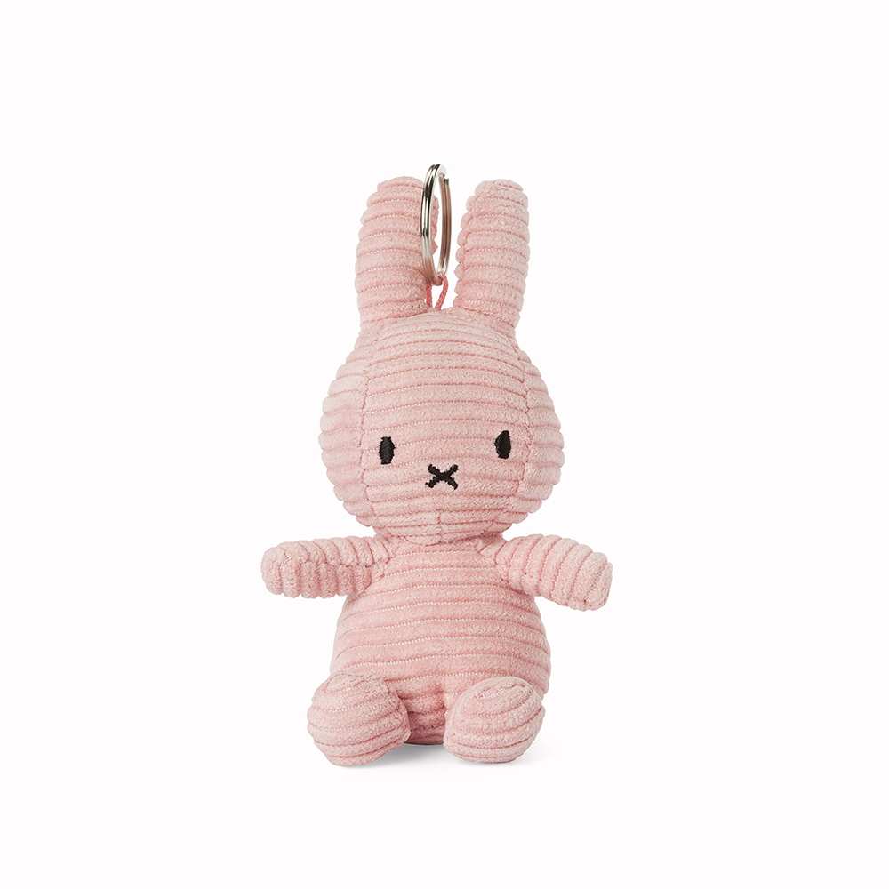 []Miffy Keychain Corduroy Pink_ڵ  Ű ũ-10cm