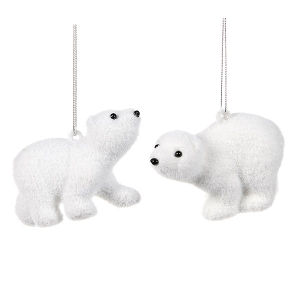 50[]FURRY WALK.POLAR BEAR 9CM ʸƮ-GW22LEXMA2250WHI