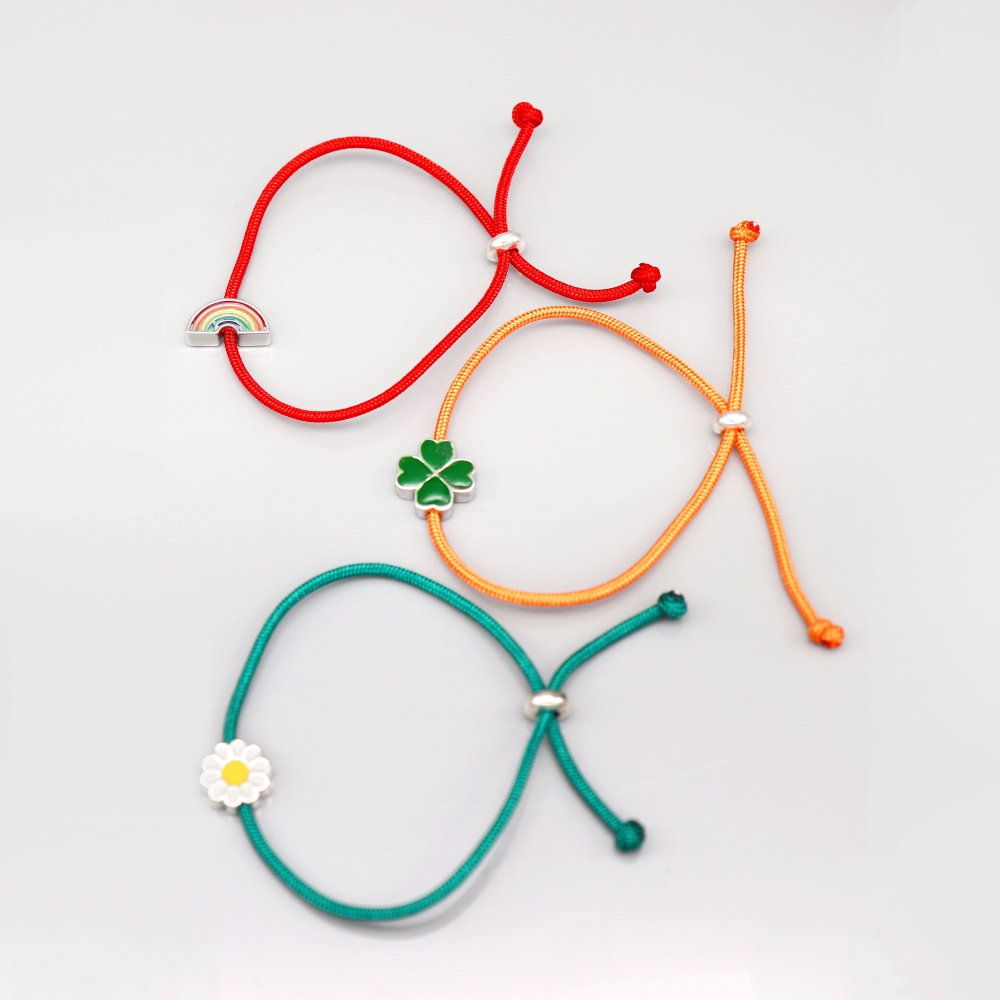 0330 []   Ŭι ŵ  Color motive knot Bracelet