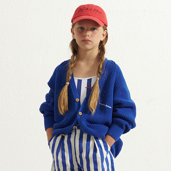23SS[˵Ͽ콺]WHK blue cardigan ī-WH23KSCAR0848BLU