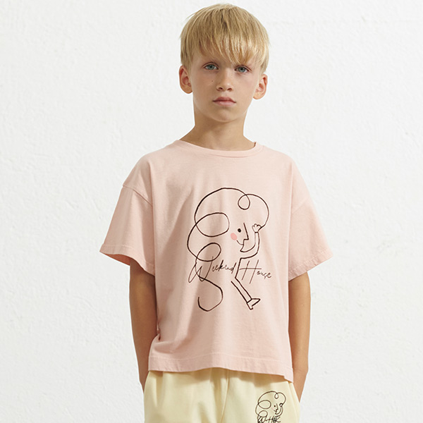 23SS[˵Ͽ콺]Weekend kid TShirt -WH23KSTSH0728SPK