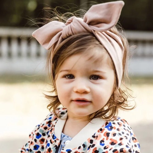 ī[UL&KA]BOW HAIRBAND(PINK)