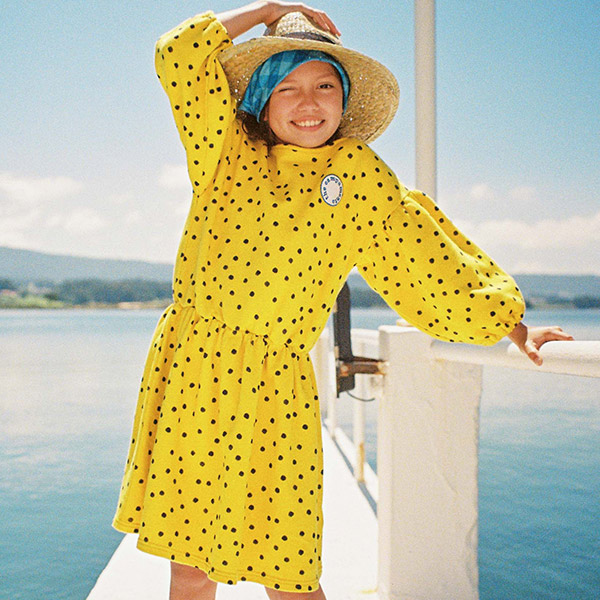 23SS[įĸ]YELLOW DOTS DRESS 巹-CM23KSDRE0073YEL