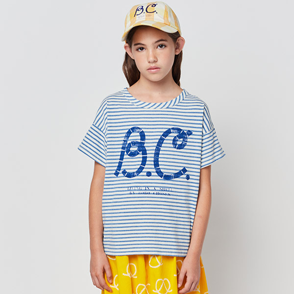 23SS_1_KID[]Blue Stripes Tshirt Ƽ-BB23KSTSHC007400