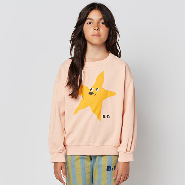 23SS_1_KID[]Starfish sweatshirt -BB23KSSSTC036500