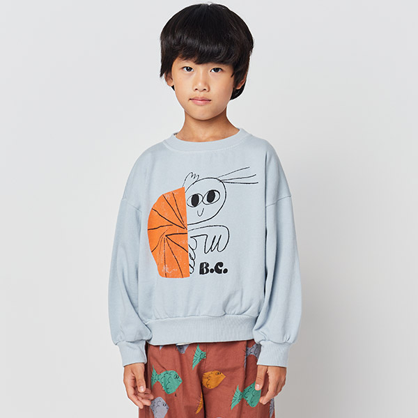 23SS_1_KID[]Hermit Crab sweatshirt -BB23KSSSTC040400