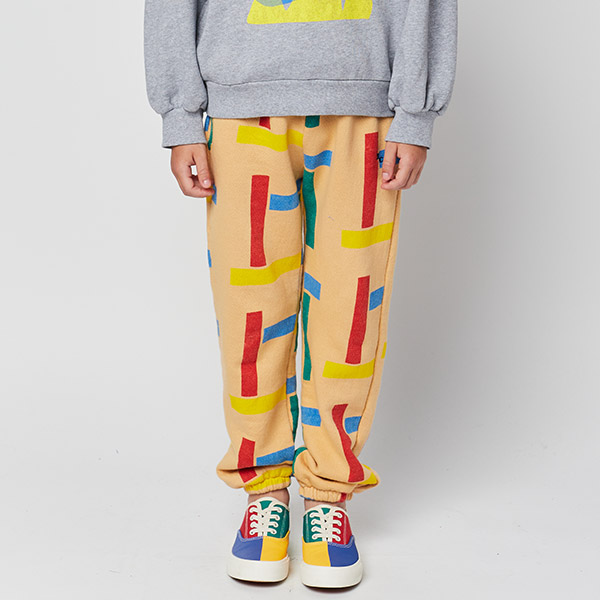 23SS_2_KID[]Multicolor Beacons jogging pants -BB23KSTRSC088730