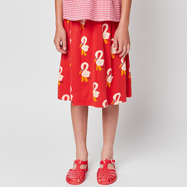 23SS_1_KID[]Pelican all over midi skirt ĿƮ-BB23KSSKIC106600