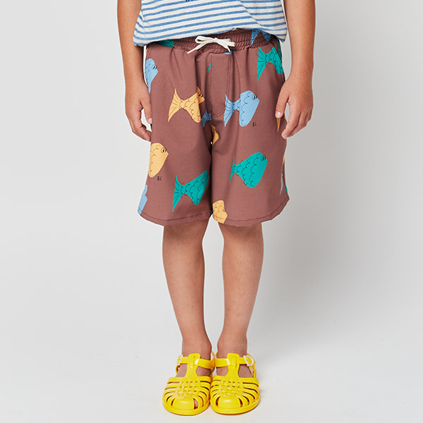 23SS_2_KID[]Multicolor fish all over swim bermuda shorts ´-BB23KSSWMC142220