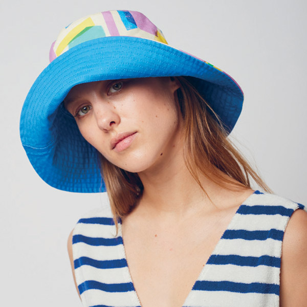 23SS_20216_ADULT[]Multicolour Sun Cotton Hat -BB23WSACCK004010