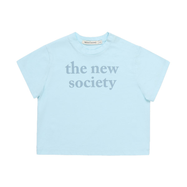 23SS-2[һ̾Ƽ]Logo Print Tee Nebbia_Ƽ-TN23KSTSH0058NEB