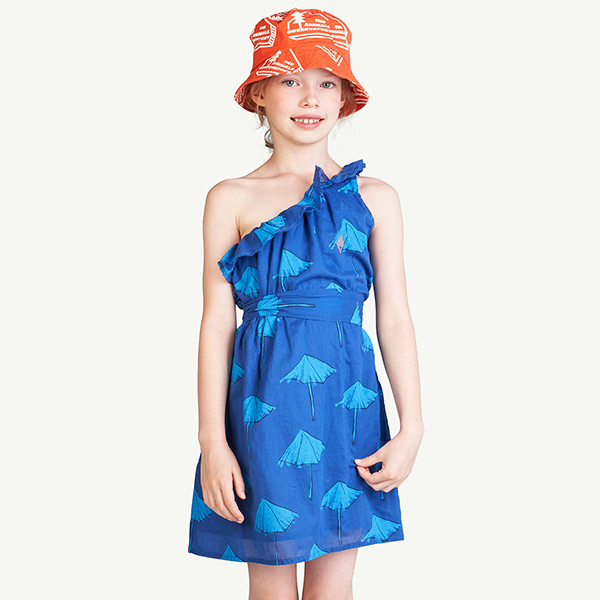23SS[Ÿ]Weasel Deep Blue Weasel Dress_巹-TA23KSDRE0159BLU