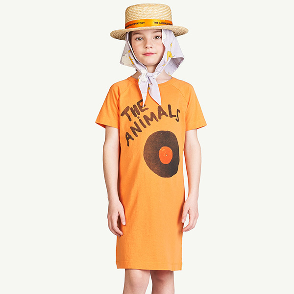 23SS[Ÿ]The Animals Orange Gorilla Dress_巹-TA23KSDRE0173ORA