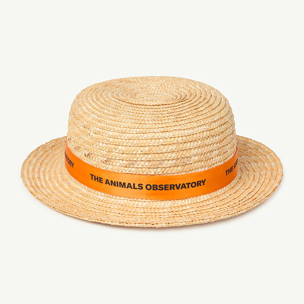 23SS[Ÿ]Straw Orange Hat_-TA23KSHAT0198ORA