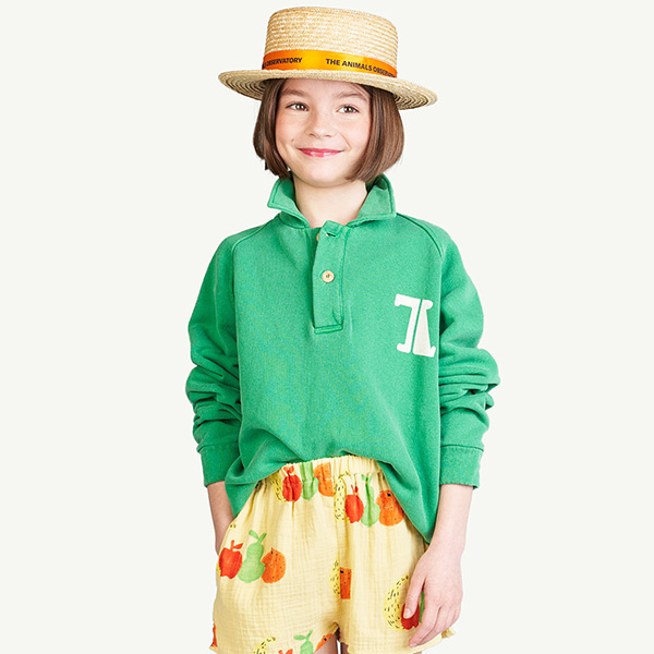 23SS[Ÿ]The Animals Seahorse Green Sweatshirt-TA23KSSST0041GRN