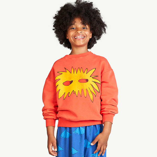 23SS[Ÿ]Bear Red Sweatshirt_-TA23KSSST0048RED