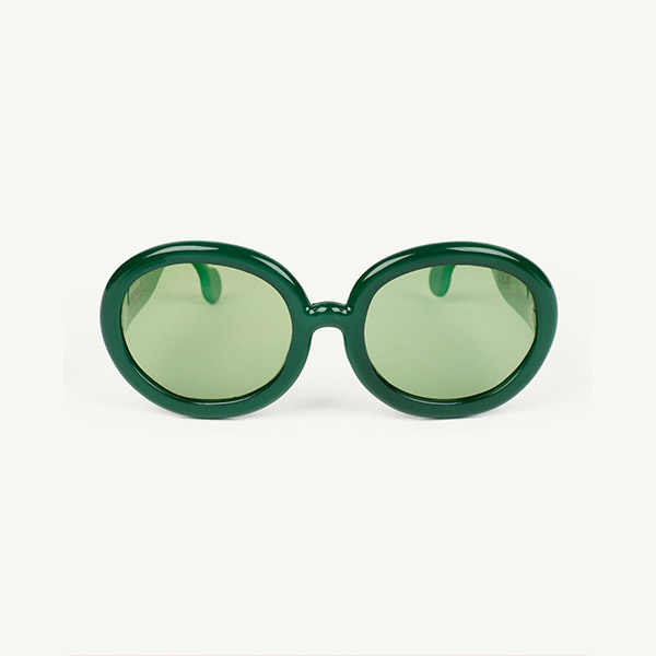 50MRCL [Ÿ]Circular Green Sunglasses-TA23KSSUN0199GRN