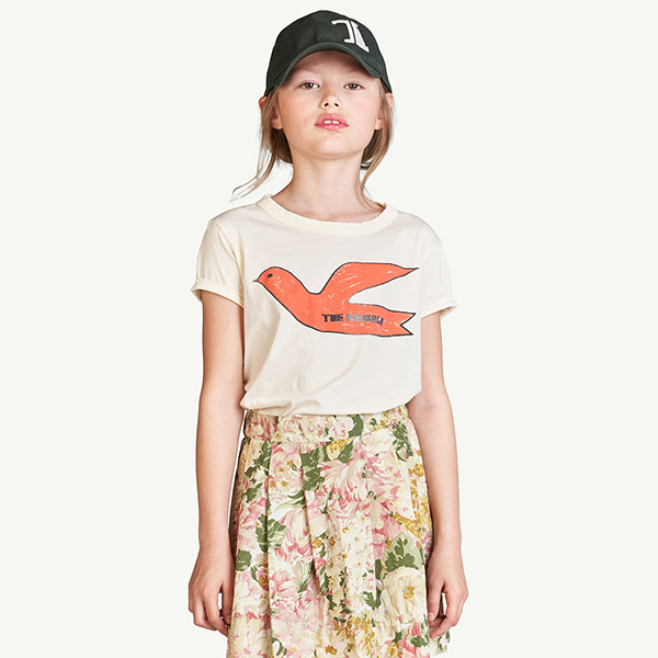 23SS[Ÿ]Bird White Red Hippo TShirt_Ƽ-TA23KSTSH0010WHT