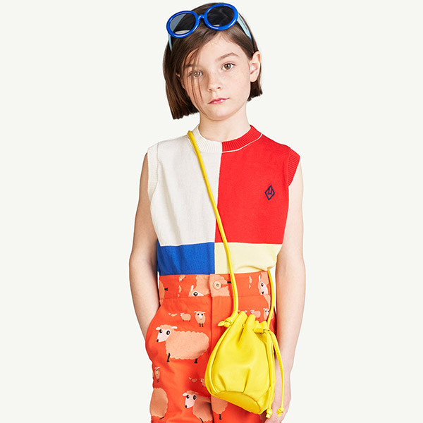 23SS[Ÿ]Geometric Multicolor Parrot Vest_ƮƮ-TA23KSVES0004MUL