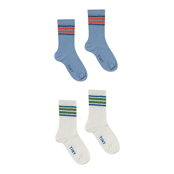 23SS_1[Ÿ̴ư]STRIPES MEDIUM PACK SOCKS-TC23KSSOC0223WLB