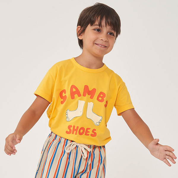 23SS_1[Ÿ̴ư]SAMBA SHOES TEE_Ƽ-TC23KSTSH0048YLW