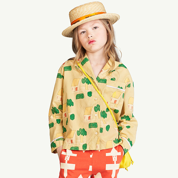 23SS[Ÿ]House Camel Wolf Shirt_-TA23KSJAC0144CAM
