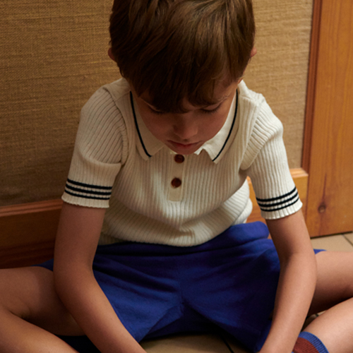 23SS[FUB KIDS]Polo Shirt(ecru)