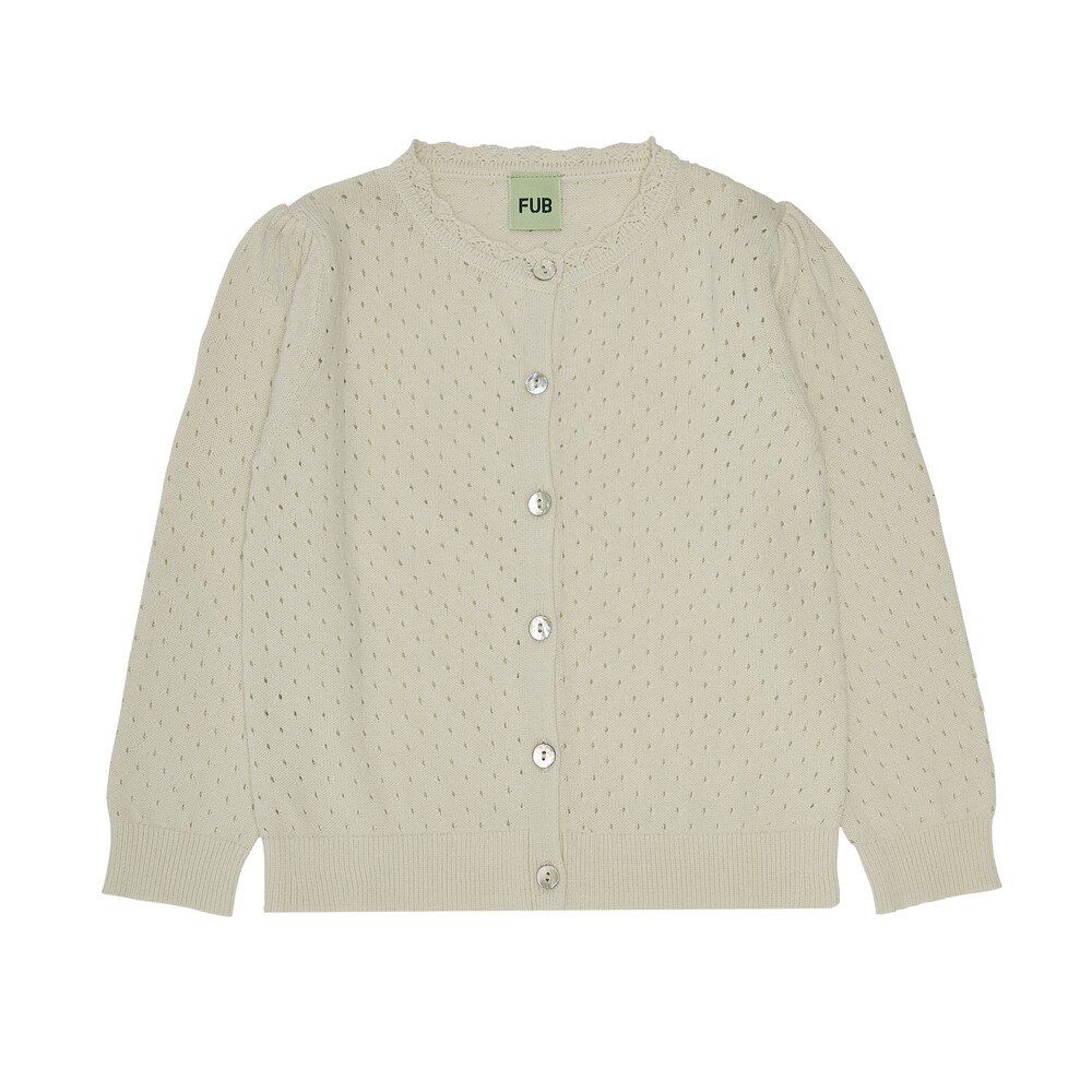23SS[FUB KIDS]Cardigan (ecru)