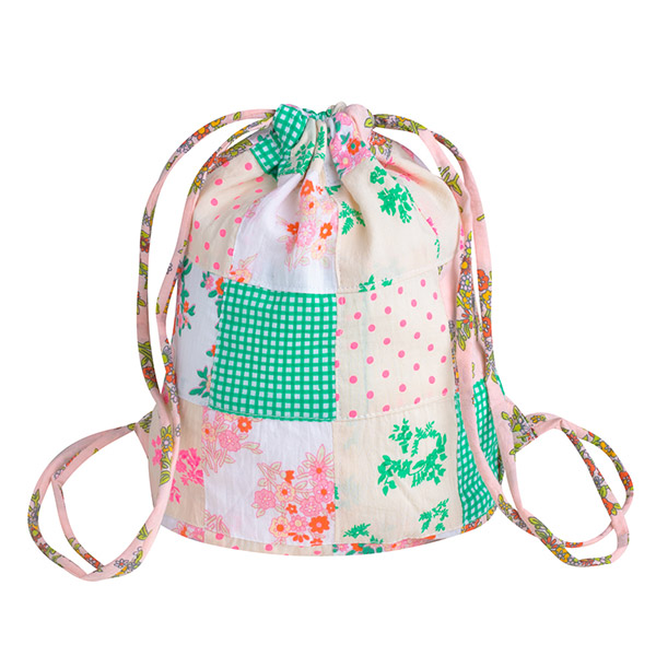 [Űڰ]Patchwork Back Pack-KI23KSBAG0085GRN