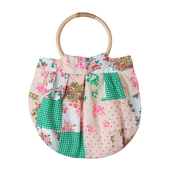 23SS[Űڰ]Patchwork Bamboo Bag_-KI23KSBAG0087GRN