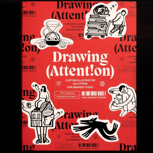 0210[북스타일]DRAWING ATTENTION: Custom Illustration Solutions for Brands Today