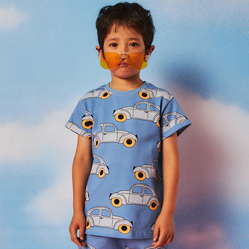 23SS[]BETTLE  T-SHIRT / BLUE