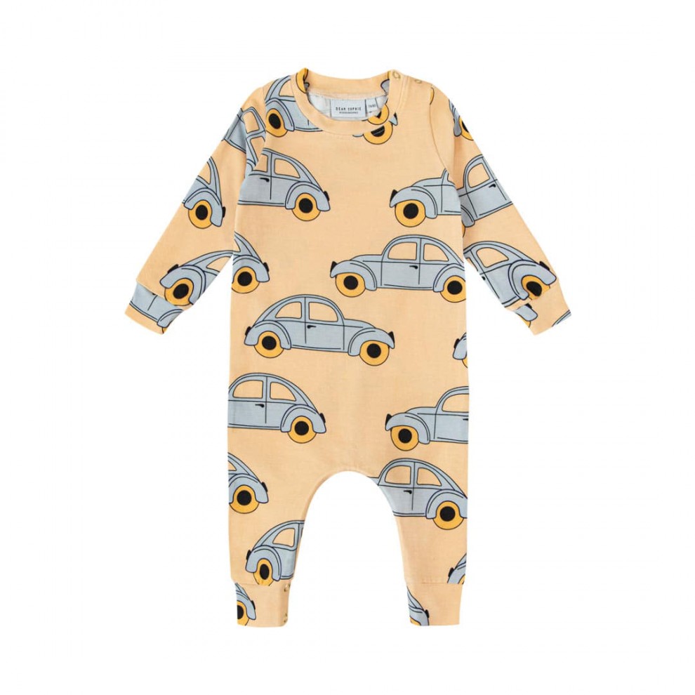 23SS[]BETTLE ROMPER / YELLOW