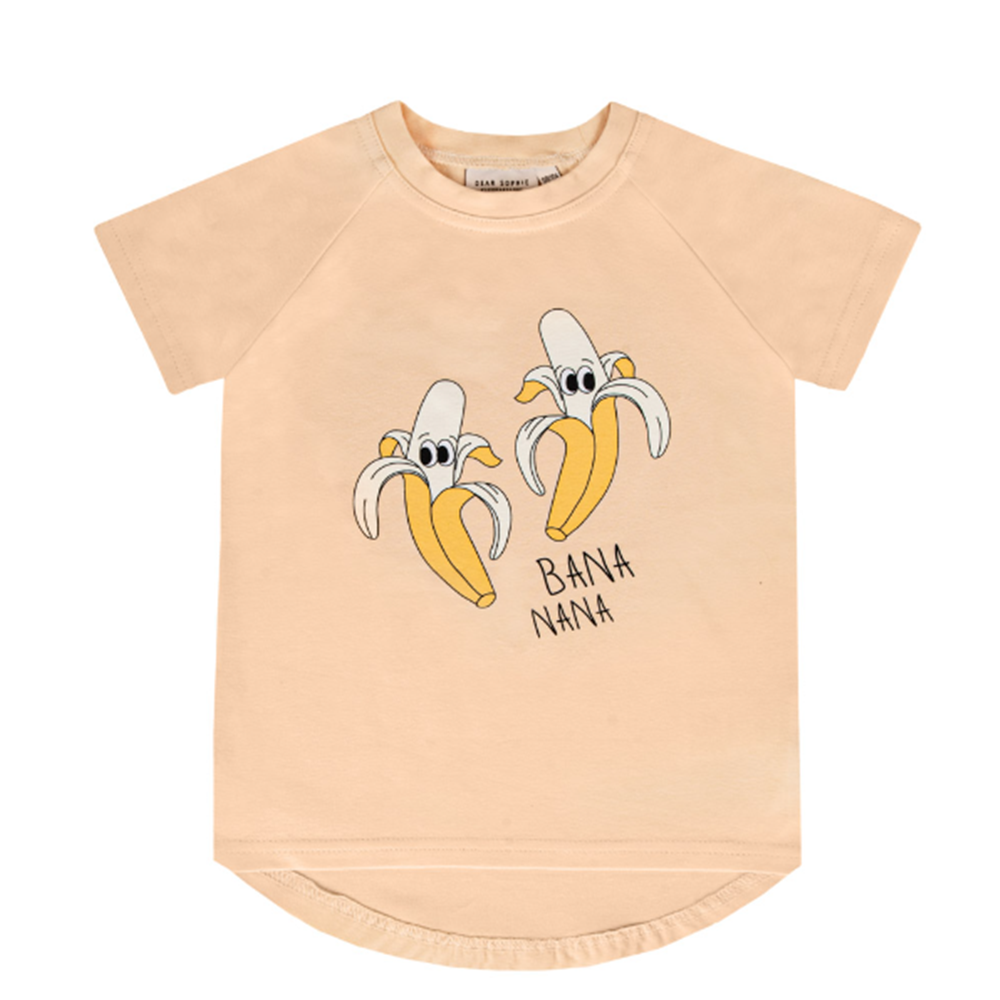 0329할인23SS[디어소피]BANANA SINGLE T-SHIRT / YELLOW_티셔츠