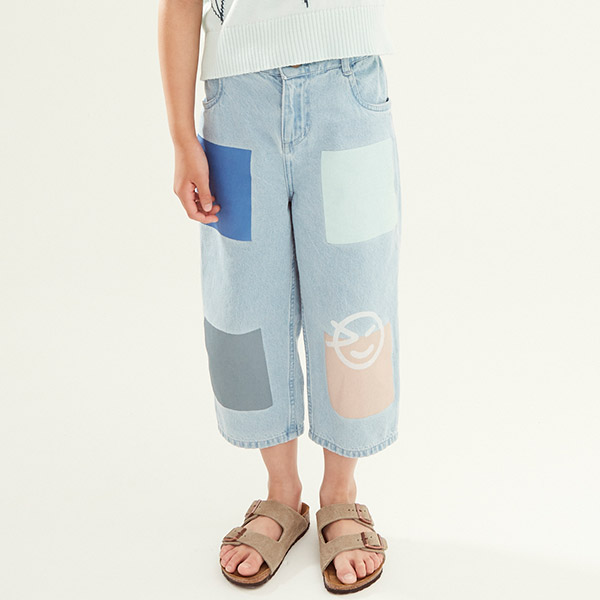 23SS[]Tile Jean_-WK23KSPAN0077PDN