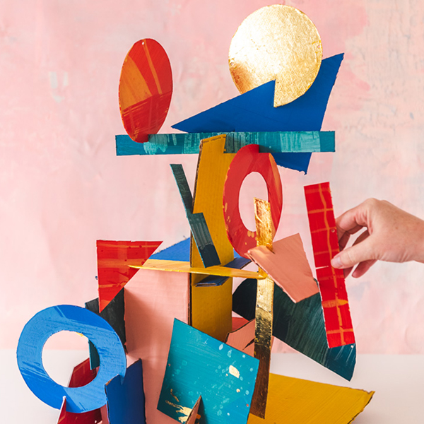  X Ʋȣ Ŭ  ART & STORY  [CARDBOARD SHAPE SCULPTURE]_÷Ǯ    