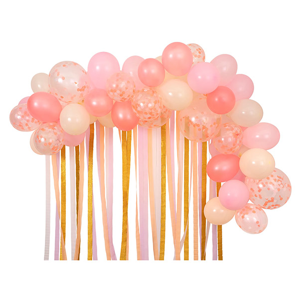 23[޸޸]Pink Balloon & Streamer Garland (x 50 balloons)-ME222642