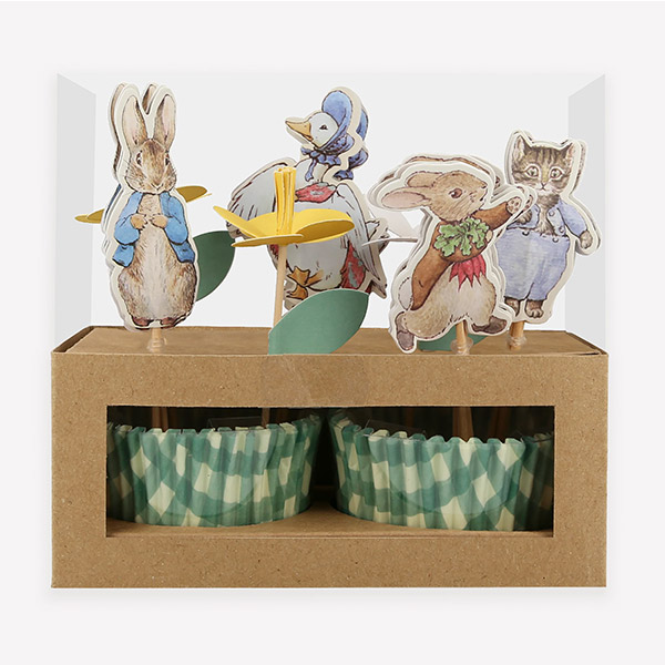 23[޸޸]Peter Rabbit In The Garden Cupcake Kit (x 24 toppers)-ME267178