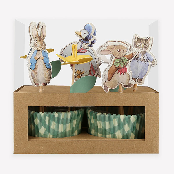 23[메리메리]Peter Rabbit In The Garden Cupcake Kit (x 24 toppers)-ME267178