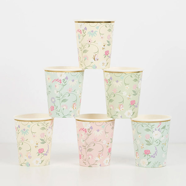 23[޸޸]Laduree Paris Floral Cups (x 8)-ME223425