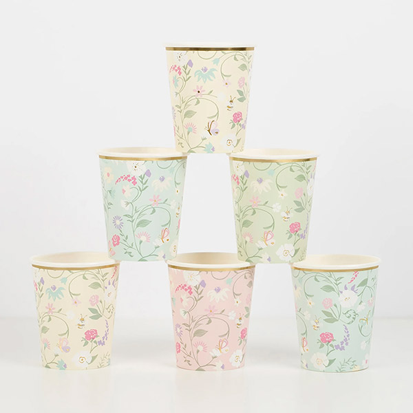 23[메리메리]Laduree Paris Floral Cups (x 8)-ME223425